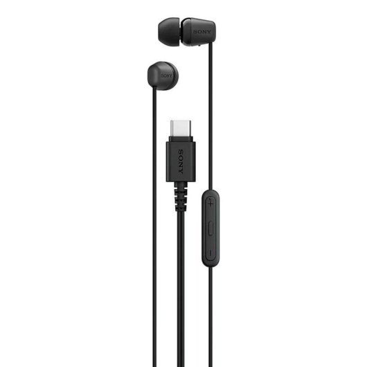 Auriculares Sony IER-EX15C filaires USB-C avec micro et contrôle multifonction noir