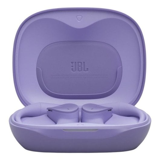 Auriculares JBL Sense Lite inalámbricos Bluetooth para música, Micrófono, protección IP54, color púrpura
