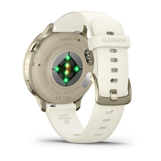 Garmin Venu 4 Bluetooth GPS WiFi 41mm AMOLED Blanc M Pulsomètre SpO2 Suivi Sommeil