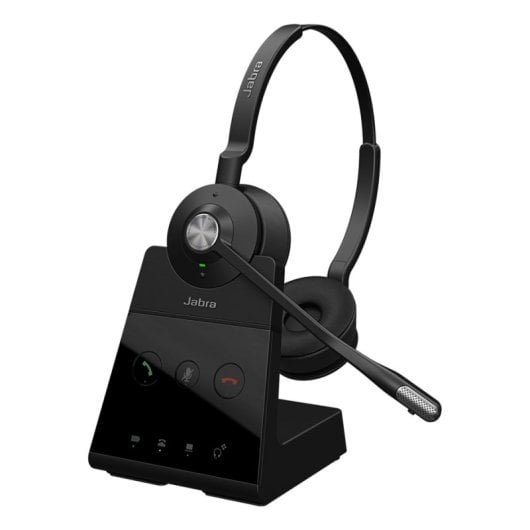 Auriculares Jabra Engage 65 SE inalámbricos DECT para oficina con micrófono con cancelación de ruido negros
