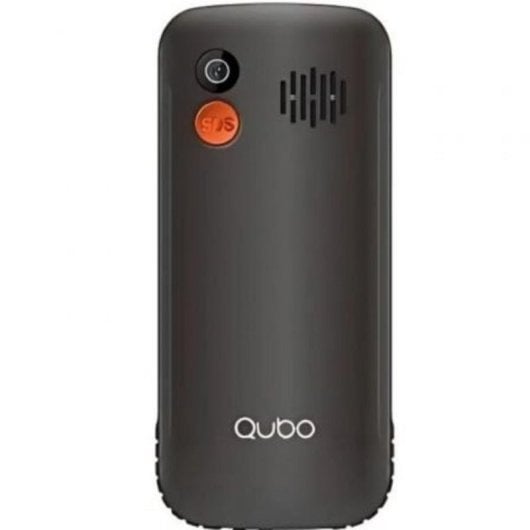 Qubo X-230BKC 4G Telefono Cellulare per Anziani Nero Dual SIM 2,31"