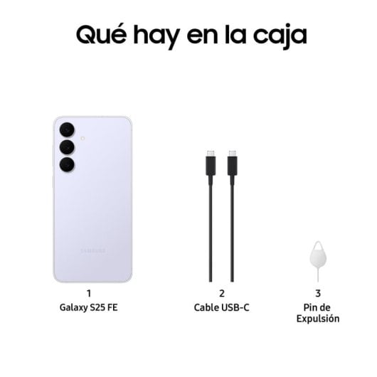 Samsung Galaxy S25 FE 8 Go 512 Go 6,7" Bleu Glacial Version importée de l'UE