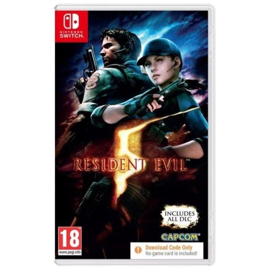 Resident Evil 5 SWITCH (Code in a Box)