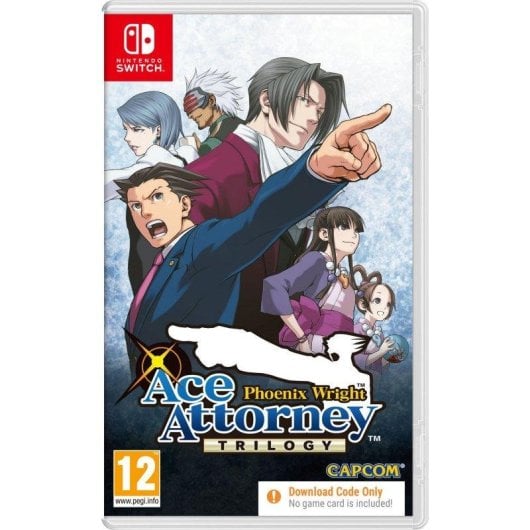 Phoenix Wright Ace Attorney Trilogy SWITCH (Code in a Box)