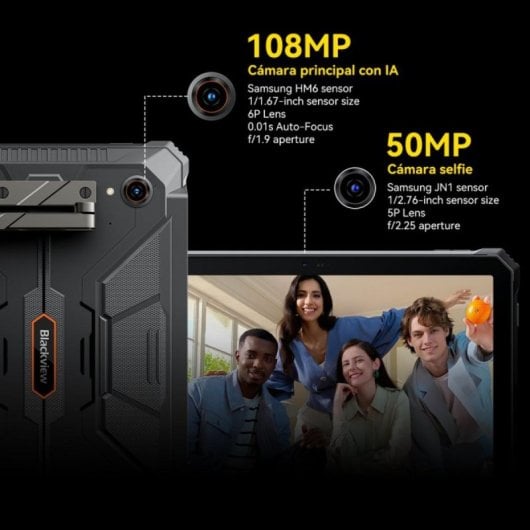 Tablet Blackview Active 12 Pro 11" 256GB 5G con proyector