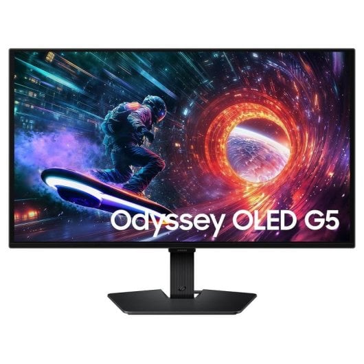 Écran PC Samsung Odyssey G5 S27FG500SU 27" QHD 180Hz OLED FreeSync G-SYNC HDR10 0,03 ms