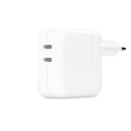 Ladegerät Apple MW2K3ZM/A Dual USB-C 35 W Weiß Kompakt