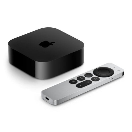 Apple TV 4K 128 GB Wi-Fi/Ethernet Schwarz/Silber A15 HDMI Bluetooth 5.0