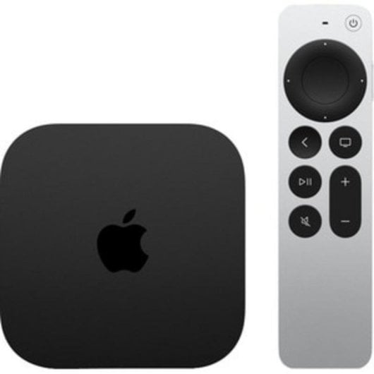 Lecteur multimédia Apple TV 4K 128GB WiFi Ethernet A15 Noir/Argent