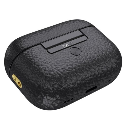 Auriculares Hoco EQ9 Plus inalámbricos Bluetooth con Cancelación de Ruido, control táctil y estuche de carga, negros