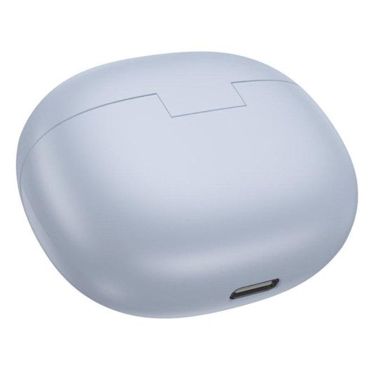 Auriculares Hoco EQ25 inalámbricos Bluetooth 5.4 uso diario diseño compacto azul