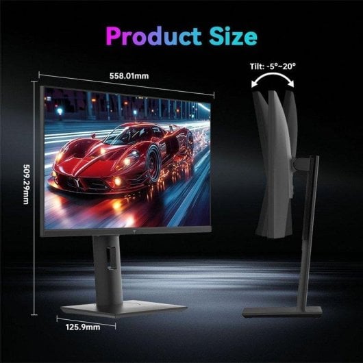 Monitor KTC H25X7 24,5" FullHD 400Hz IPS Schnelles Panel 1ms G-Sync FreeSync HDR400