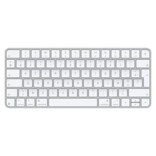 Clavier de membrane Apple Magic Keyboard AZERTY Français USB-C Bluetooth blanc