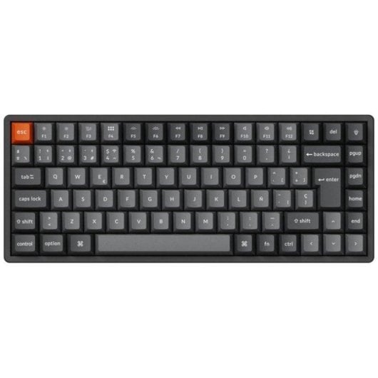 Teclado-Keychron-K2-Max-Mecánico-Banana-Switch-Layout-ES-RGB-Aluminio