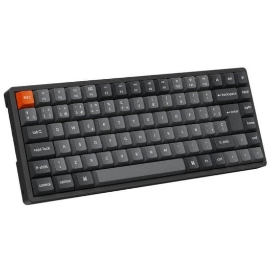 Teclado Keychron K2 Max Mecánico Banana Switch Layout ES RGB Aluminio