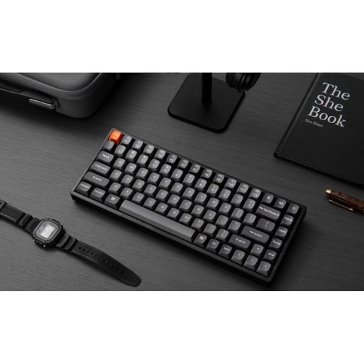 Teclado Keychron K2 Max Mecánico Banana Switch Layout ES RGB Aluminio