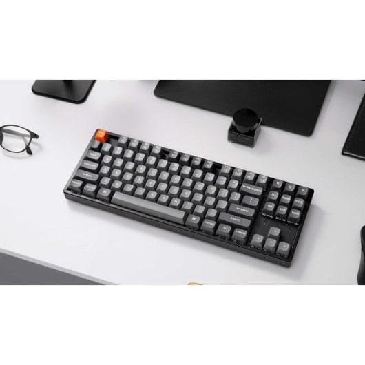 Teclado Keychron K8 Max Mecánico Layout ISO RGB Triple Conexión Aluminio