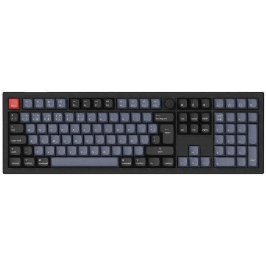Teclado Keychron V6 Max Mecánico Layout ES Inalámbrico Full-Size RGB Knob