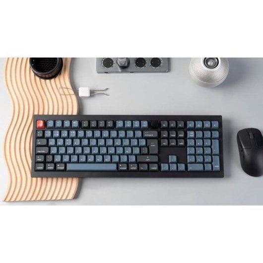 Teclado Keychron V6 Max Mecánico Layout ES Inalámbrico Full-Size RGB Knob