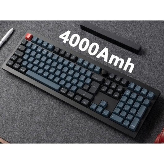 Teclado Keychron V6 Max Mecánico Layout ES Inalámbrico Full-Size RGB Knob