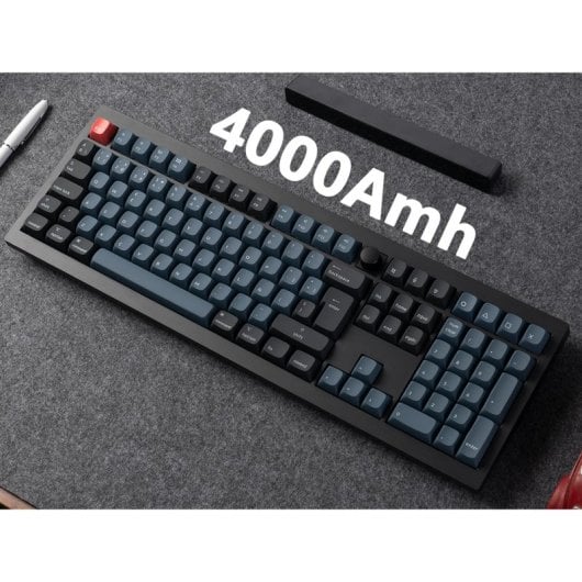 Teclado Keychron V6 Max Mecánico Layout ES RGB Hot-Swappable Triple Conexión