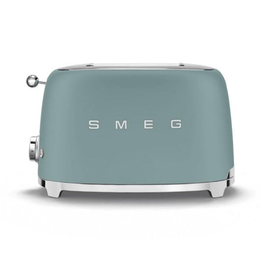 Grille-pain Smeg TSF01EGMEU 2 fentes Vert émeraude Mat Chrome