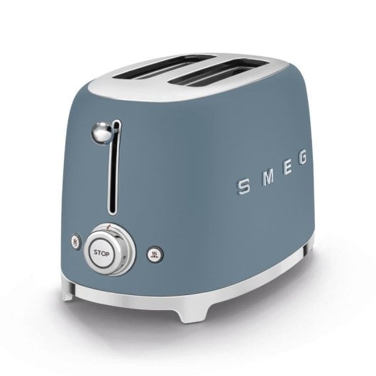 Torradeira Smeg TSF01SBMEU Storm Blue 2 fatias aço inoxidável 950W