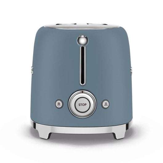 Torradeira Smeg TSF01SBMEU Storm Blue 2 fatias aço inoxidável 950W