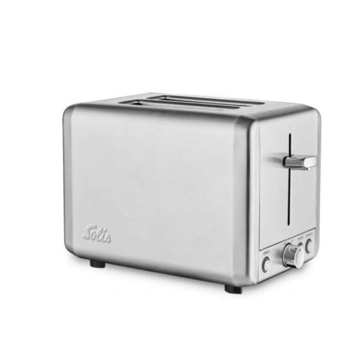 Grille-pain Solis Toaster Steel 2 tranches inox 925W fonctions avancées