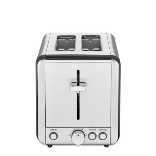 Grille-pain Solis Toaster Steel 2 tranches inox 925W fonctions avancées