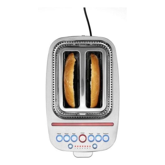 Grille-pain Solis Sandwich toster 2 tranches acier inoxydable 1635 W gris