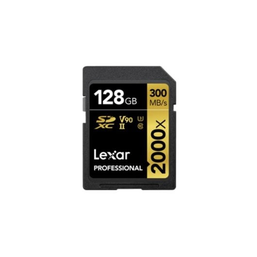 Lexar 2000x Cartão SD 128GB UHS-II Class 10 V90 300MB/s
