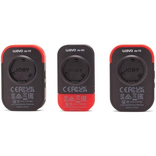 Mikrofon Joby Wavo Air Wireless Lavalier Kondensator 3,5 mm mit Zubehör