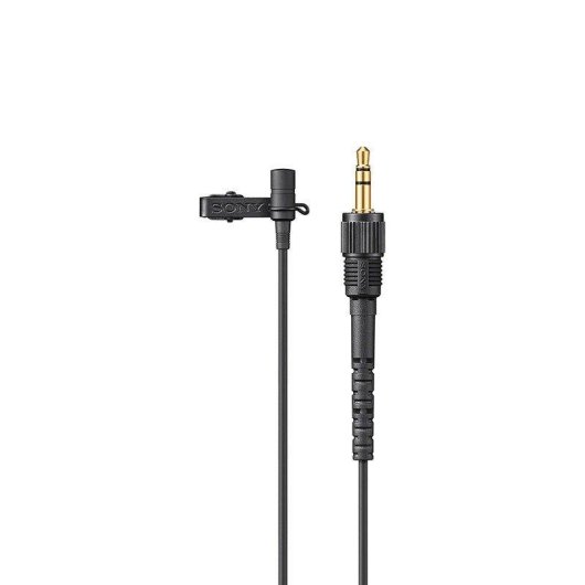 Microphone Sony ECM-L1 mini-jack cardioïde lavalier avec double coupe-vent