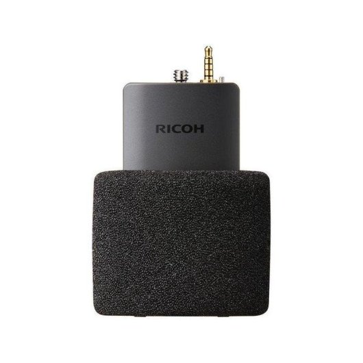 Mikrofon Ricoh 3D TA-1 3.5 mm Surround mit Windschutz für THETA V