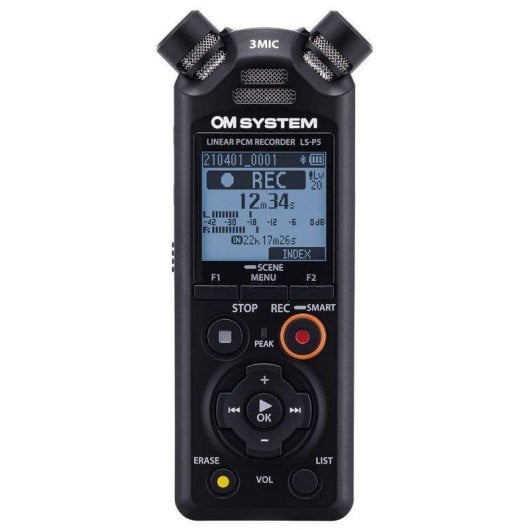Mikrofon OM SYSTEM LS-P5 Wireless PCM Bluetooth TRESMIC II Kompakt