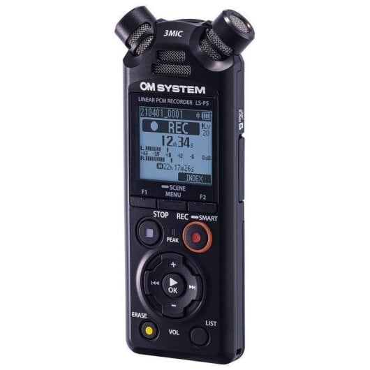 Mikrofon OM SYSTEM LS-P5 Wireless PCM Bluetooth TRESMIC II Kompakt