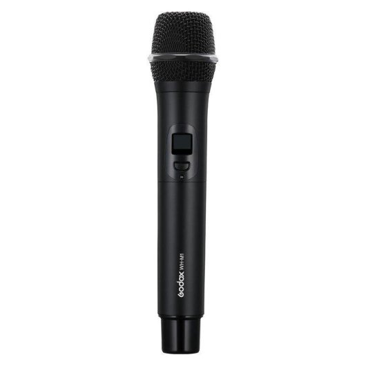 Micrófono Godox WH-M1 UHF inalámbrico OLED para entrevistas