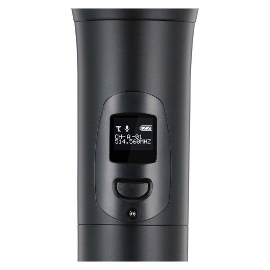 Micrófono Godox WH-M1 UHF inalámbrico OLED para entrevistas