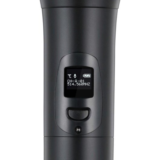 Micrófono Godox WH-M1 UHF inalámbrico OLED para entrevistas