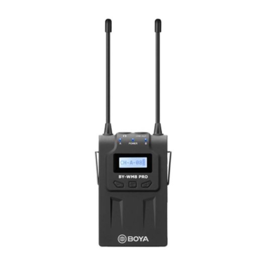 Microphone BOYA BY-WM8 Pro-K2 UHF omnidirectionnel sans fil stéréo