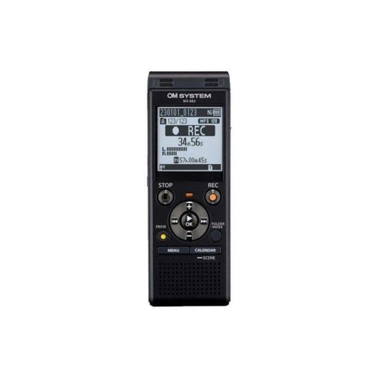 Mikrofon OM SYSTEM WS-883 USB Stereo True Stereo mit Rauschfilter 8GB