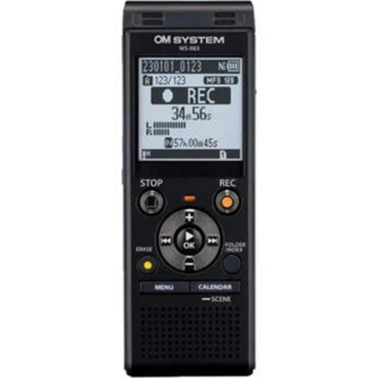Mikrofon OM SYSTEM WS-883 USB Stereo True Stereo mit Rauschfilter 8GB