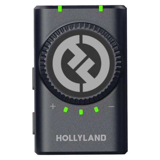Hollyland Lark M2 Microfone Sem Fios Omnidirecional com ENC e Alcance 300m