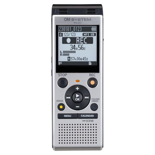Mikrofon OM SYSTEM WS-882 USB Stereo mit Filterung und microSD