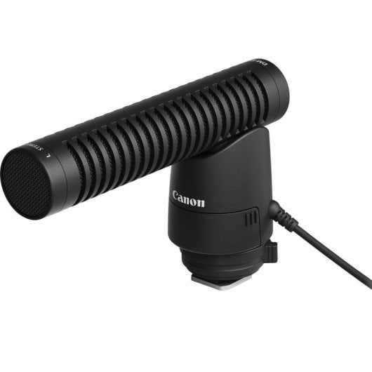 Microphone Canon DM-E1 3,5 mm stéréo directionnel avec modes multiples