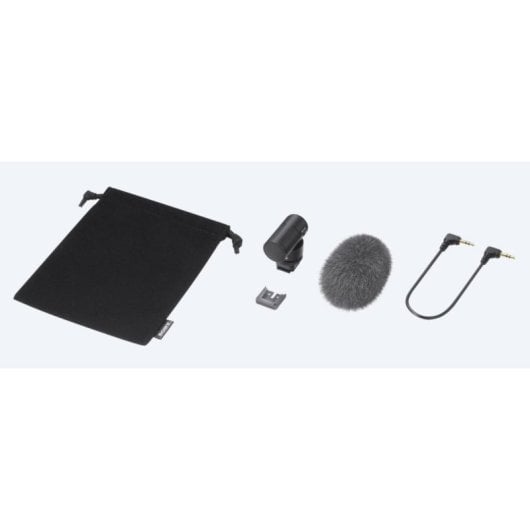 Mikrofon Sony ECM-G1 3.5 mm Superniere mit Windschutz und Tragetasche