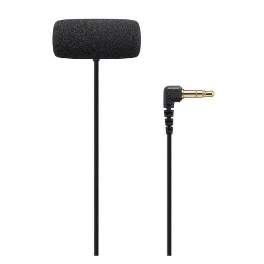 Mikrofon Sony ECM-LV1 3.5 mm Lavalier omnidirektional ultrakompakt mit Windschutz