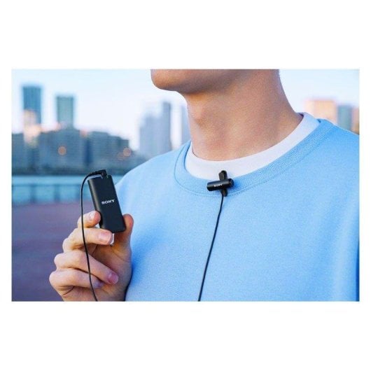 Mikrofon Sony ECM-LV1 3.5 mm Lavalier omnidirektional ultrakompakt mit Windschutz