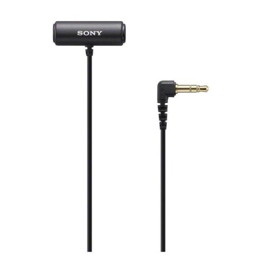 Mikrofon Sony ECM-LV1 3.5 mm Lavalier omnidirektional ultrakompakt mit Windschutz